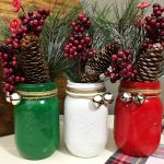 Mason jar Christmas decoration step 4