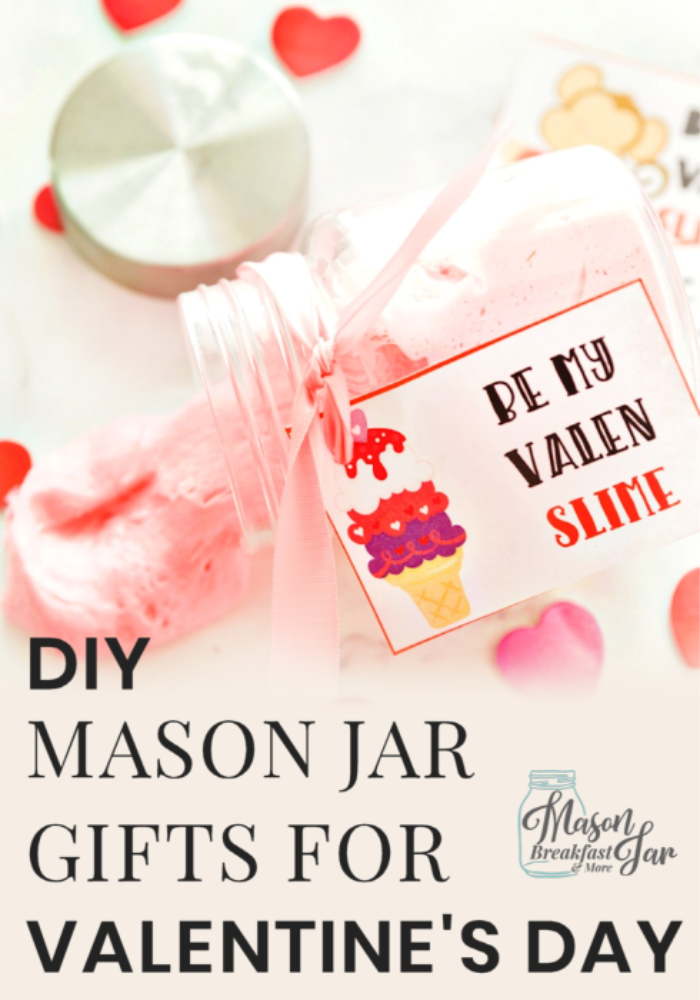 Do you need ideas for easy, fun and thoughtful Mason jar DIY valentine gifts? These six ideas make perfect DIY Mason jar gifts for friends, family, teachers and more! Whether you want to give your girlfriend a mani pedi in a jar, or the teacher homemade brownies in a jar, there’s something here for most anyone special in your life. #masonjargifts #masonjargiftideas #masonjargiftsforfriends #masonjargiftsdiy 