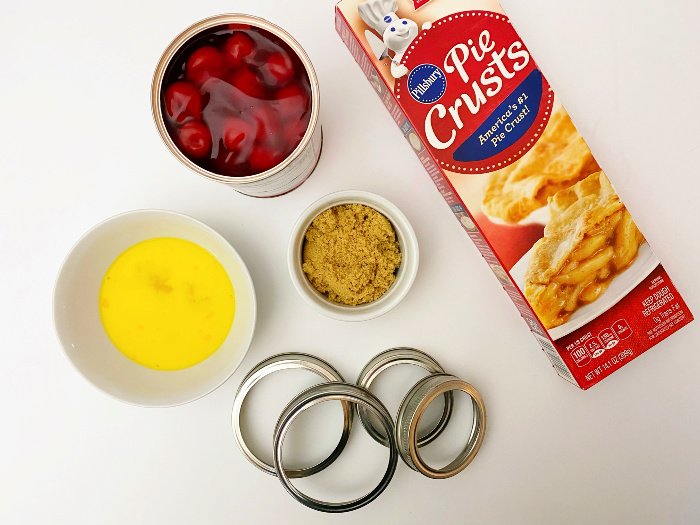 ingredients for Mason jar desserts