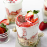 how to make strawberry shortcake recipe in a jar