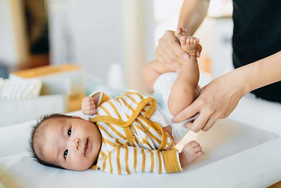 Newborn Diapering