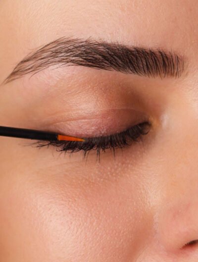 Lash Serum Application