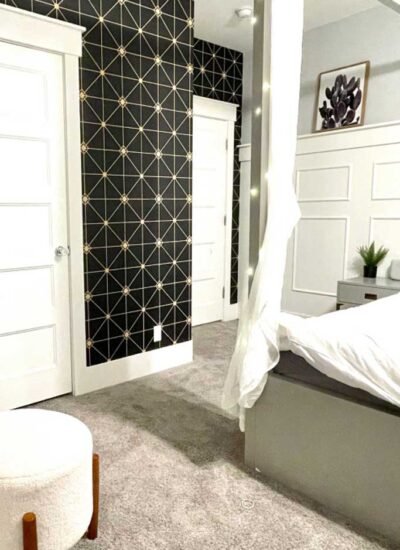 A Fun DIY Hack: Custom Peel and Stick Wallpaper That Adds Personality to Any Space