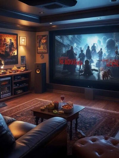 Basement Home Theater Transformation