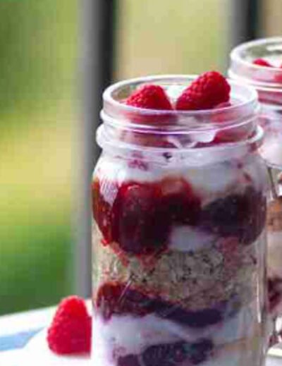 Add a fiery twist to your modern mason jar breakfast
