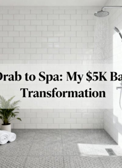 My Small Bathroom Glow-Up