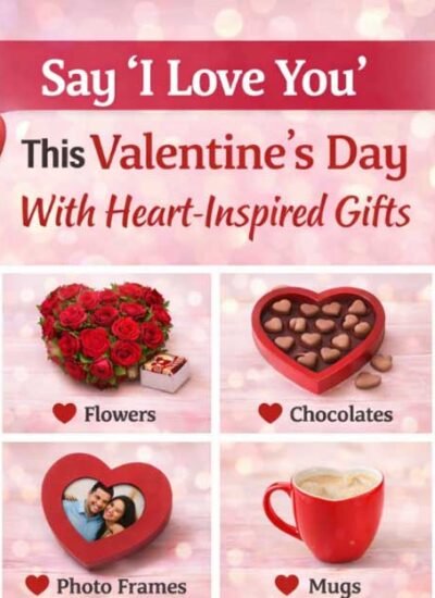 Say ‘I Love You’ This Valentine’s Day With Heart-Inspired Gifts