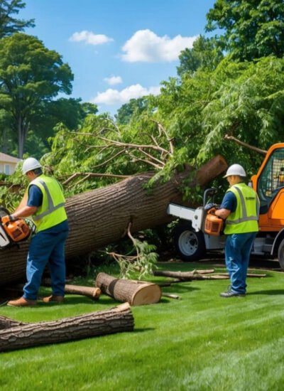 Large Tree Removal in Small Spaces — Avoiding Costly Property Damage
