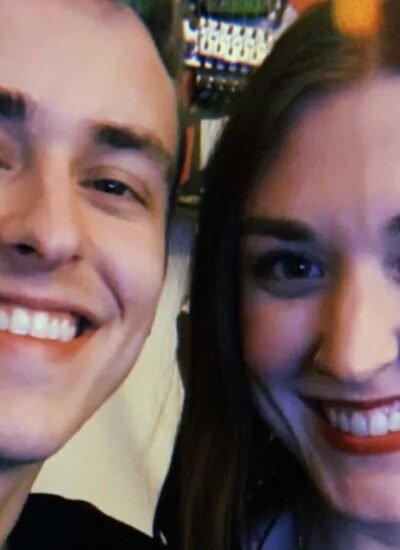 Nowicki and his girlfriend