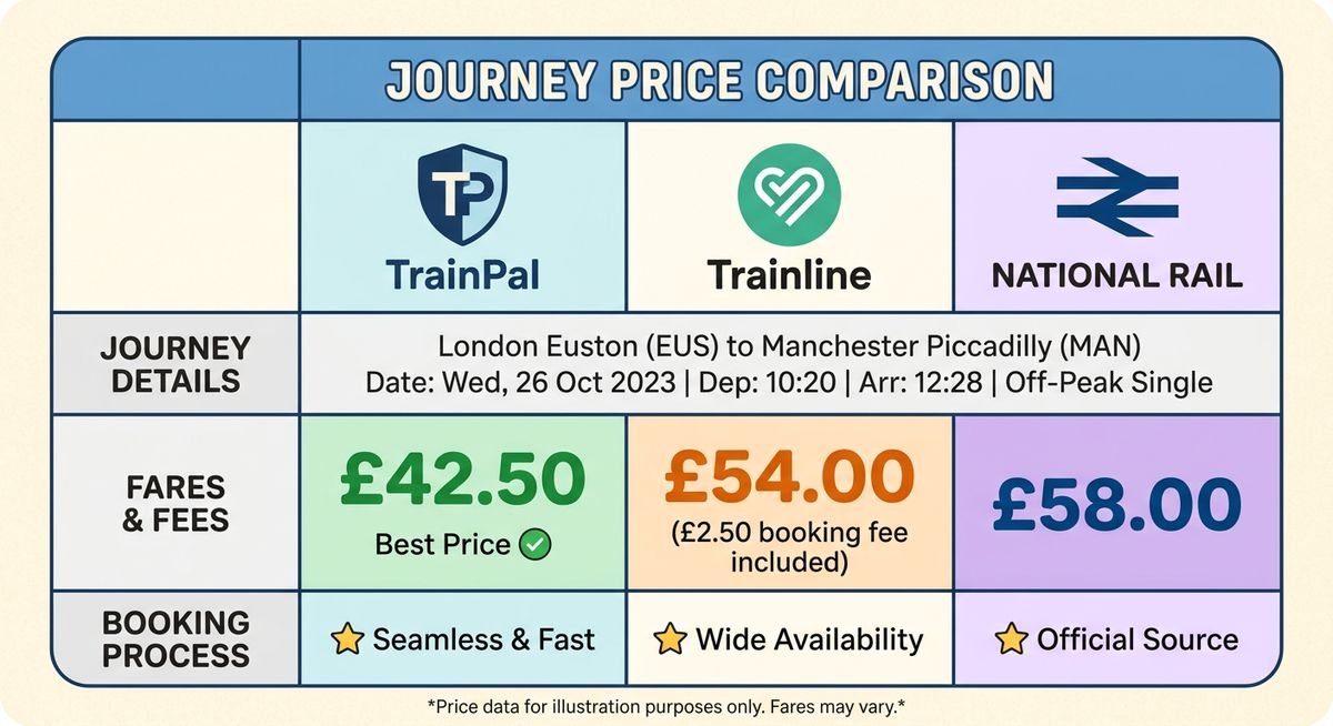 how trainpals split ticketing actually works